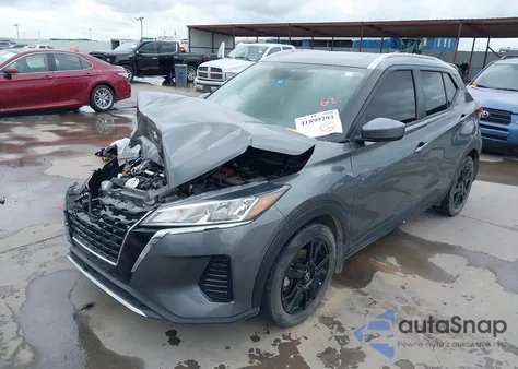 2022 Nissan Kicks Sv Xtronic Cvt from USA, damaged, VIN 3N1CP5CV2NL481461